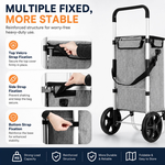 Foldable Shopping Trolley Lightweight Aluminium alternate 5