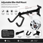 Adjustable Wall Mount Bike Rack alternate 2