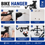 Adjustable Wall Mount Bike Rack alternate 7