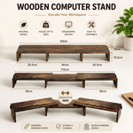 Dual Monitor Stand Riser - Brown alternate 6