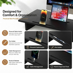 Dual Monitor Stand Riser - Black alternate 2