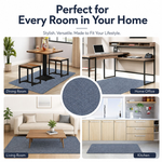 Office Chair Mat Hard Floor Protector - Grey alternate 3