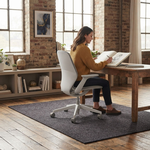 Office Chair Mat Hard Floor Protector - Grey alternate 5