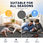 Office Chair Mat Hard Floor Protector - Grey alternate 6