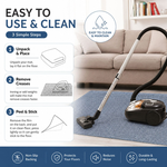 Office Chair Mat Hard Floor Protector - Grey alternate 7