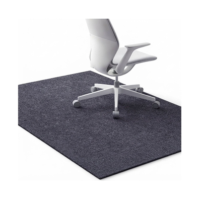 Office Chair Mat Hard Floor Protector - Grey cover