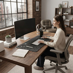 Felt Desk Mat - Large Mouse Pad 80x40cm alternate 5