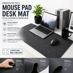Felt Desk Mat - Large Mouse Pad 80x40cm alternate 6