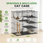 4 Tier Pet Playpen Large Cat Cage alternate 2