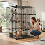 4 Tier Pet Playpen Large Cat Cage alternate 4