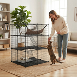 3 Tier Pet Playpen Large Cat Cage alternate 4