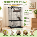 3 Tier Pet Playpen Large Cat Cage alternate 5