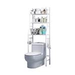 3-Tier Over Toilet Storage Rack with Hooks