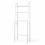 3-Tier Over Toilet Storage Rack with Hooks alternate 7