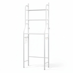 3-Tier Over Toilet Storage Rack with Hooks alternate 8