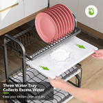 3 Tier Dish Drying Rack with Utensil Holder alternate 3