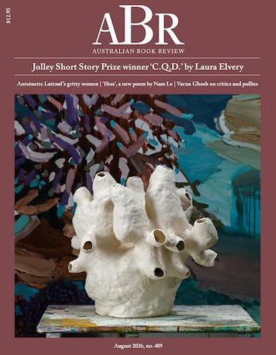 Australian Book Review magazine cover