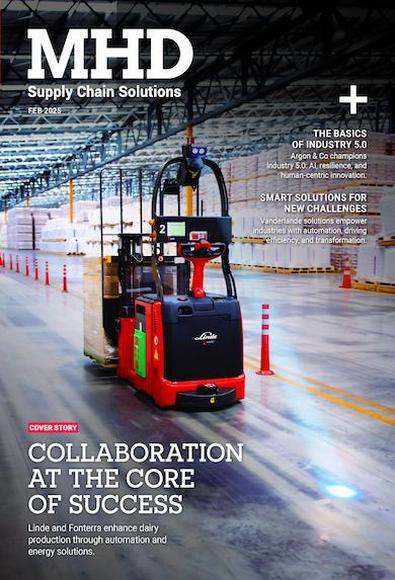 MHD Supply Chain Solutions magazine cover