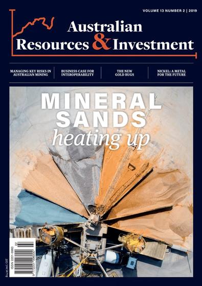 Australian Resources & Investment magazine cover