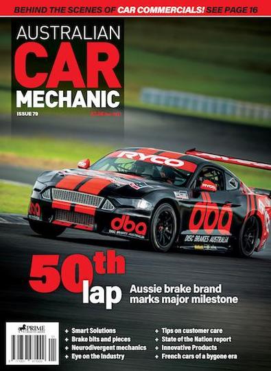 Australian Car Mechanics Magazine cover