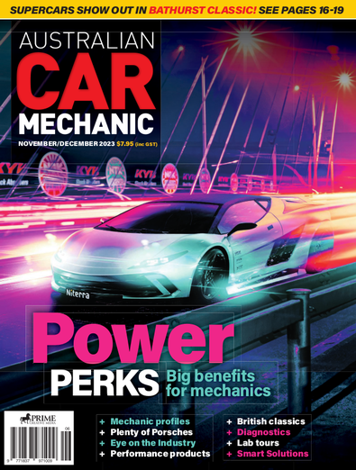 Australian Car Mechanics Magazine cover