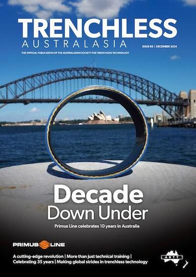 Trenchless Australasia magazine cover