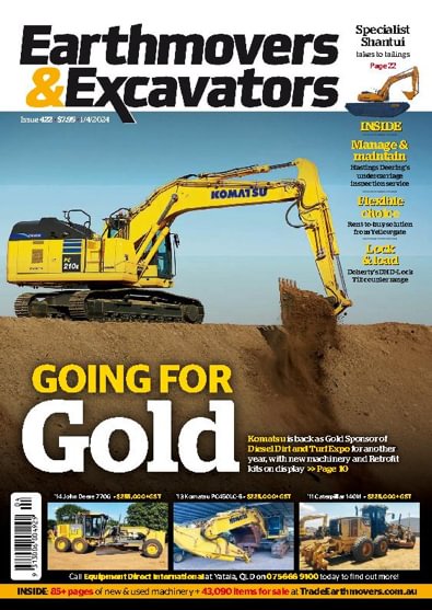 Earthmovers & Excavators magazine cover