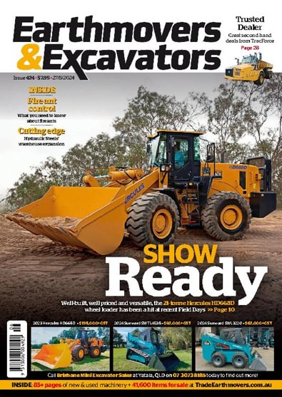 Earthmovers & Excavators - 12 Month Subscription