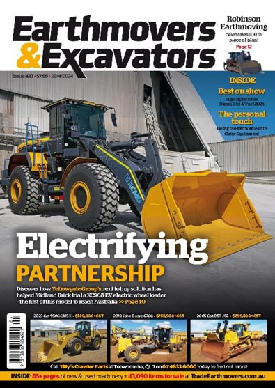 Earthmovers & Excavators magazine cover