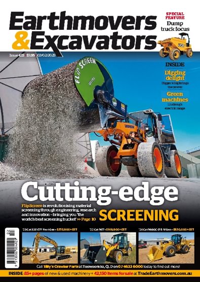 Earthmovers & Excavators magazine cover