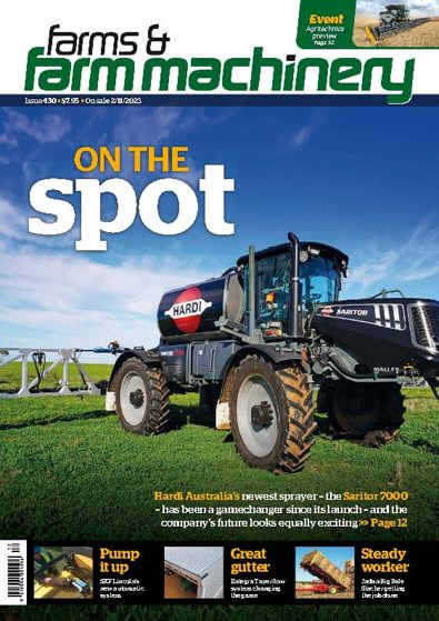 Farms & Farm Machinery magazine cover
