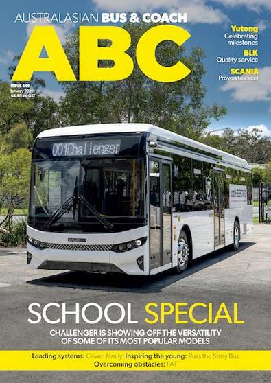 Australasian Bus & Coach magazine cover
