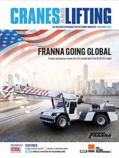 Cranes & Lifting magazine cover