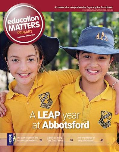 Education Matters magazine cover