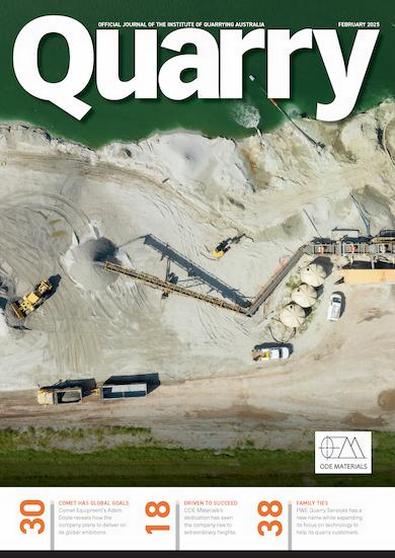 Quarry magazine cover