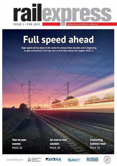 Rail Express magazine cover