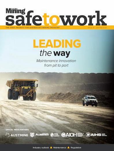 Safe To Work magazine cover