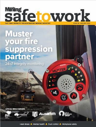 Safe To Work magazine cover