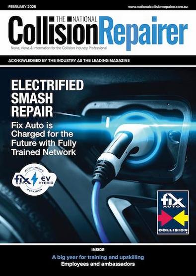 The National Collision Repairer magazine cover