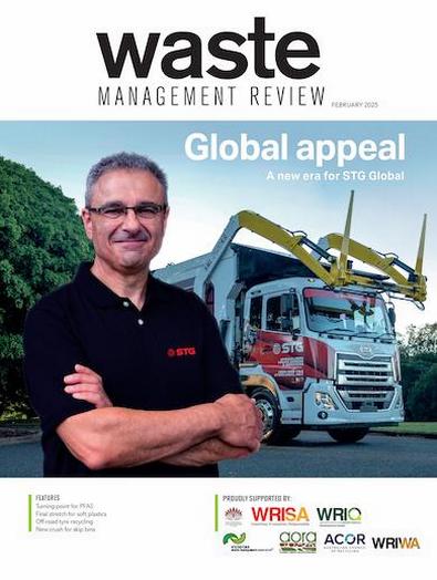 Waste Management Review magazine cover