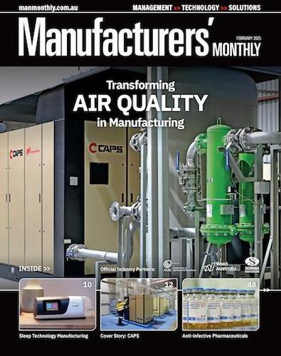 Manufacturers' Monthly magazine cover