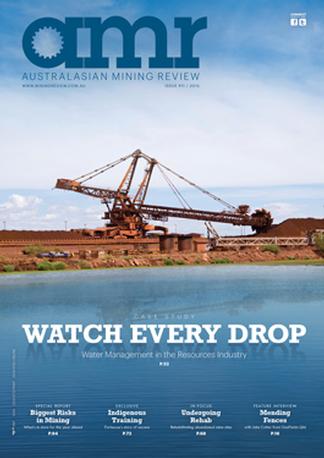 Australasian Mining Review magazine cover