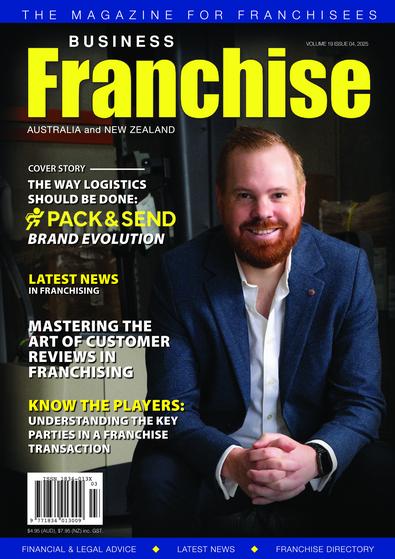 Business Franchise Magazine cover