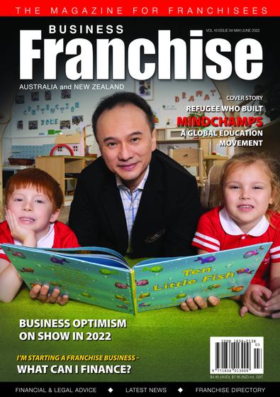Business Franchise Magazine May/June 2022 cover