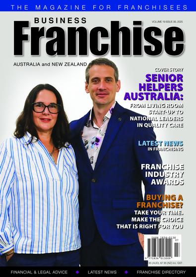 Business Franchise Magazine cover