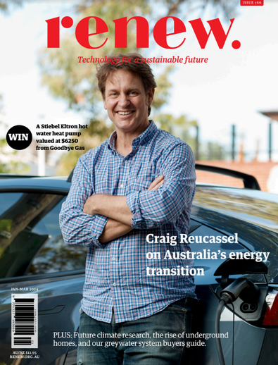 Renew: Technology for a sustainable future magazine cover