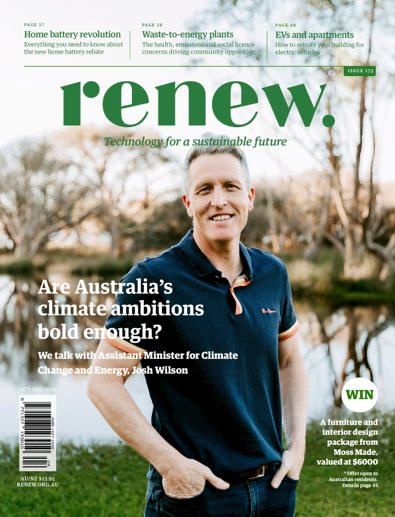 Renew: Technology for a sustainable future magazine cover