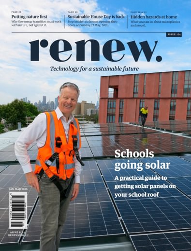 Renew: Technology for a sustainable future magazine cover