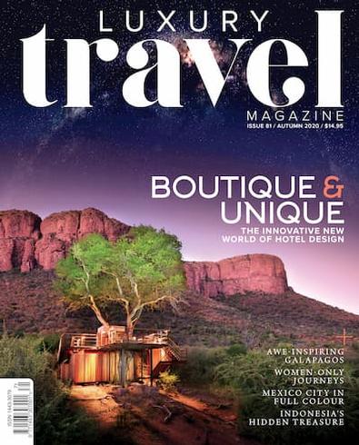 Luxury Travel Magazine cover