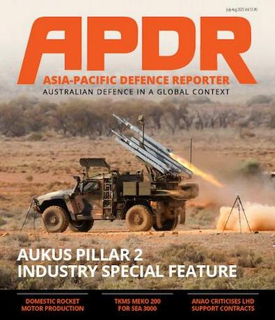 Asia-Pacific Defence Reporter magazine cover